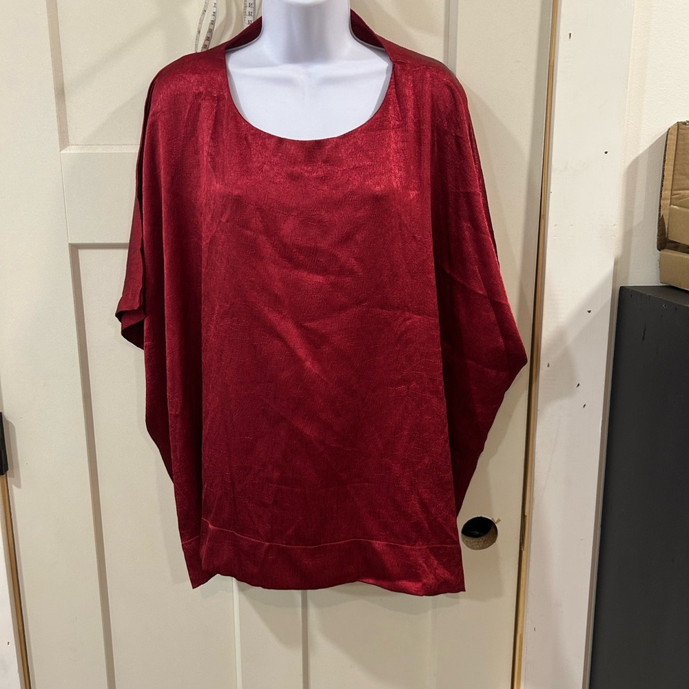 Elegant Red Women's Top‎